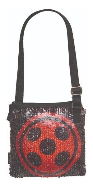 Mala Viagem Ladybug Ganhe 2 Bolsas Lateral + Necessaire Miraculous - Vermelho - 8