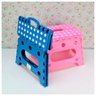 Degrau Dobrável Plástico Para Banquinho Dobrável Azul/Verde - 4