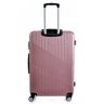 Kit Conjunto Mala Bordo e Grande 7003 Santino Viagem Expansor 360 Tsa - Rosa - 3