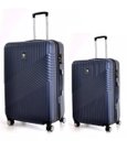 Ver imagem 1 de Kit Conjunto Mala Bordo e Grande 7003 Santino Viagem Expansor 360 Tsa - Azul