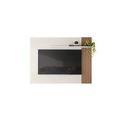 Painel Demadero para Tv de até 40 - Off White/natural - 4