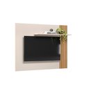 Ver imagem 4 de Painel de Tv até 40 Polegadas Suspenso com Prateleira Organizadora e Decorativa Elegante