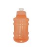 Kit 50 squeeze galão 300ml plástico laranja transparente - 1