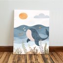 Ver imagem 5 de Kit 3 Quadro Decorativo Mar Infantil Quarto Criança Navio Qualidade Premium 40x28cm