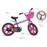 Bicicleta Infantil Bandeirantes LOL, Aro 14, Rosa e Preto - 2