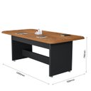 Ver imagem 3 de Mesa de Jantar Grande 160cm 6 Lugares para Cozinha e Salas de Estar