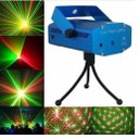 Ver imagem 2 de Mini Laser Projetor Strobo Canhão de Luz Holográfico Dj Balada Festa Iluminação Longo Alcance