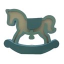 Ver imagem 1 de Luminária de Mesa Cavalo de Pau - LML-13 - Bivolt