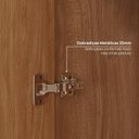 Ver imagem 5 de Guarda-roupa Modular 41cm com Porta Arani CabeCasa MadeiraOriginals