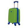 Mala de Viagem Infantil Rígida em Abs com Rodas 360° - Padrão Anac - Orlando - Convoy Kids - Verde - 2