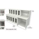 Ver imagem 4 de Pet Box 10 divisões + Mesa Balança (expositor, ração, cães, Gatos, Pet)
