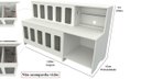 Ver imagem 4 de Pet Box 10 divisões + Mesa Balança (expositor, ração, cães, Gatos, Pet)