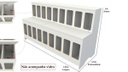 Ver imagem 2 de Pet Box 18 divisões (expositor, ração, cães, Gatos, Pet)