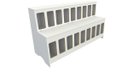 Ver imagem 1 de Pet Box 18 divisões (expositor, ração, cães, Gatos, Pet)
