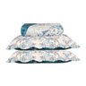 Colcha King Size Patchwork Ultrassonic 3 Peças Aurea - 1