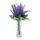 Ver imagem 3 de Maço Flor Lavanda Flores Artificiais Arranjos Vaso Decoração