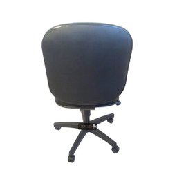 Cadeira de Escritório Diretor Tescaro Reforçada Gomada sem Braços - Sintético Preto - 4