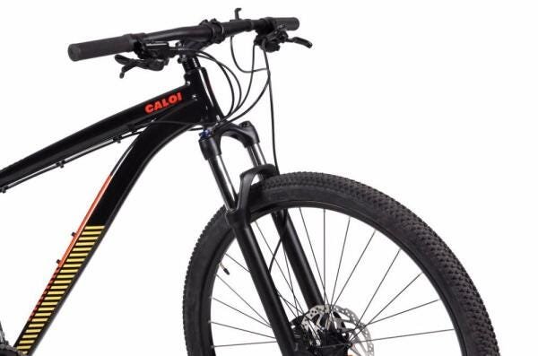 Bicicleta Mtb Caloi Moab Aro 29 - 2021 - Shimano - Quadro 19" - 18 Velocidades - Preto - 4