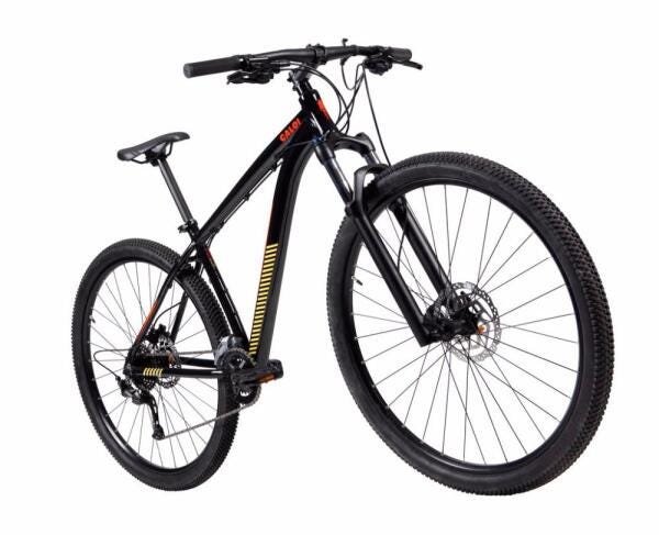 Bicicleta Mtb Caloi Moab Aro 29 - 2021 - Shimano - Quadro 19" - 18 Velocidades - Preto - 2