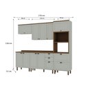Ver imagem 2 de Conjunto Cozinha 5 Módulos Cb0062 Linha Iluminata Genialflex