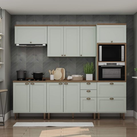 Conjunto Cozinha 5 Módulos Cb0062 Linha Iluminata Genialflex