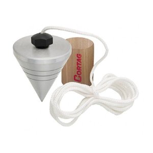 Prumo de Centro Cromado 300 GR Cortag