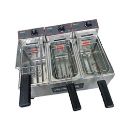 Fritador Elétrico 3 Cestos 9l (3x3x3) - Fe 3 C (220v) - 3