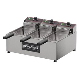 Fritador Elétrico 3 Cestos 9l (3x3x3) - Fe 3 C (220v) - 1
