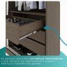 Guarda-roupa Casal 100% Mdf 6 Portas 4 Gavetas Grécia - Mais Móveis Cor New Canion - 6