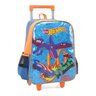 Mochila Hot Wheels Com Rodinhas E Lancheira Luxcel - 2