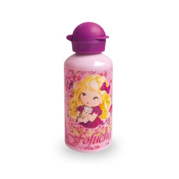 Kit Mochila Rodinhas P Infantil Bebê Garrafinha/Estojo Rosa - 3