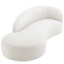 Ver imagem 7 de Divã Recamier Orgânico França 250cm Lado Esquerdo Bouclé
