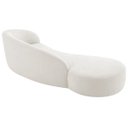 Ver imagem 6 de Divã Recamier Orgânico França 250cm Lado Esquerdo Bouclé