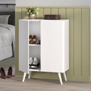 Ver imagem 1 de Sapateira 2 Portas Retrô Nina Multimóveis Branca