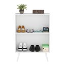 Ver imagem 5 de Sapateira 2 Portas Retrô Nina Multimóveis Branca