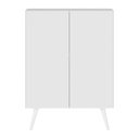 Ver imagem 6 de Sapateira 2 Portas Retrô Nina Multimóveis Branca