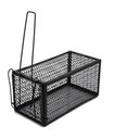 Ver imagem 1 de Ratoeira Gaiola Grande Armadilha Pega Roedores 20 Unidades