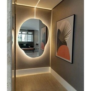 Espelho Decorativo Orgânico 72x90x3cm