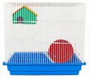 Ver imagem 1 de Gaiola para Hamster Topolino Azul Contrera 3 Andares Epoxi