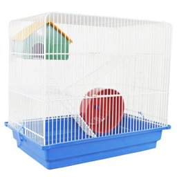 Gaiola para Hamster Topolino Azul Contrera 3 Andares Epoxi - 2