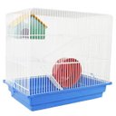 Ver imagem 2 de Gaiola para Hamster Topolino Azul Contrera 3 Andares Epoxi