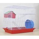 Ver imagem 2 de Gaiola para Hamster Topolino Contrera Verm 3 Andares Epoxi