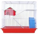 Ver imagem 1 de Gaiola para Hamster Topolino Contrera Verm 3 Andares Epoxi