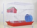 Ver imagem 5 de Gaiola para Hamster Topolino Contrera Verm 3 Andares Epoxi