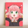 Placa Decorativa Quadro Anime Anya Spy x Family - 1