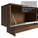 Ver imagem 7 de Rack para Tv até 80 Polegadas 218 Cm 2 Portas Rustic/branco Agata Madesa