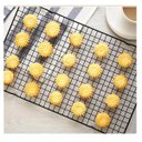 Ver imagem 6 de Kit com 2 Grade para Esfriar Alimentos Rack Suporte Pão Bolo Biscoito Pizza Torta Confeitaria