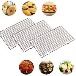 Kit com 3 Grade para Esfriar Alimentos Rack Suporte Pão Bolo Biscoito Pizza Torta Confeitaria - 9