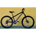 Ver imagem 1 de BICICLETA VIKING X TUFF 30 ARO 26 ALUMÍNIO 21V PRETA