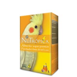 Farinhada Nutrópica Calopsita Mel, Ovos E Frutas 300G - 1 Farinhada Nutrópica Calopsita Mel, Ovos E Frutas 300G - 1